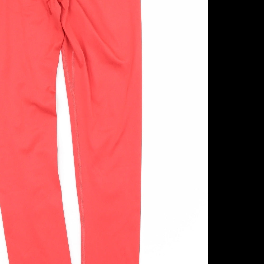 Gymshark Womens Orange   Compression Leggings Size L L29 in