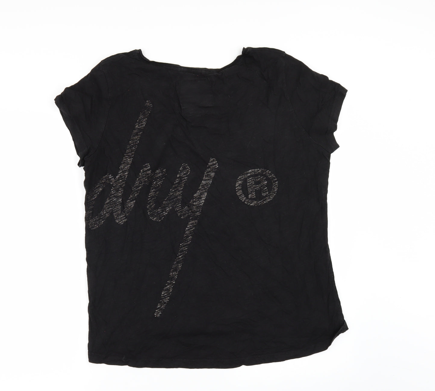 Superdry Womens Black   Basic T-Shirt Size M