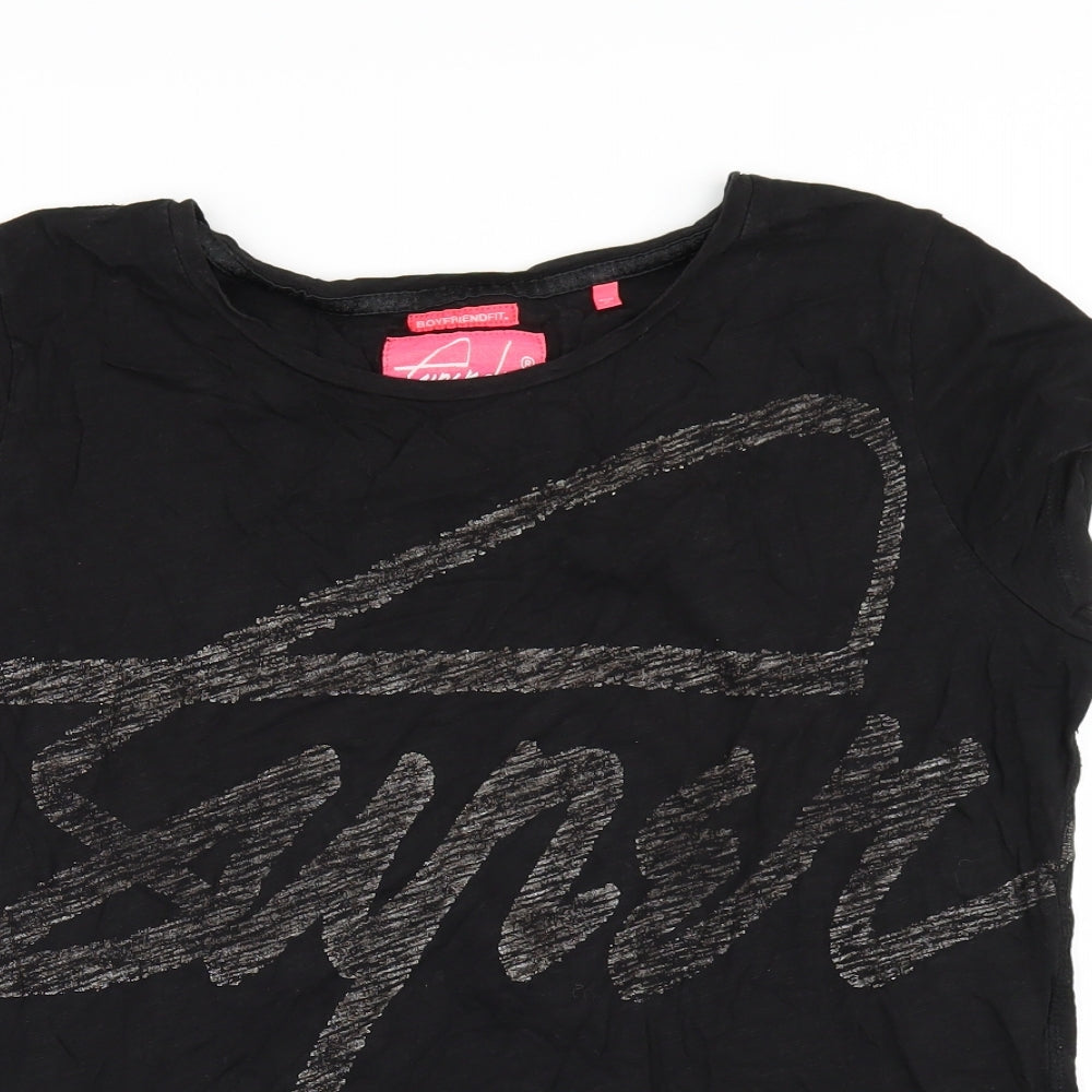 Superdry Womens Black   Basic T-Shirt Size M