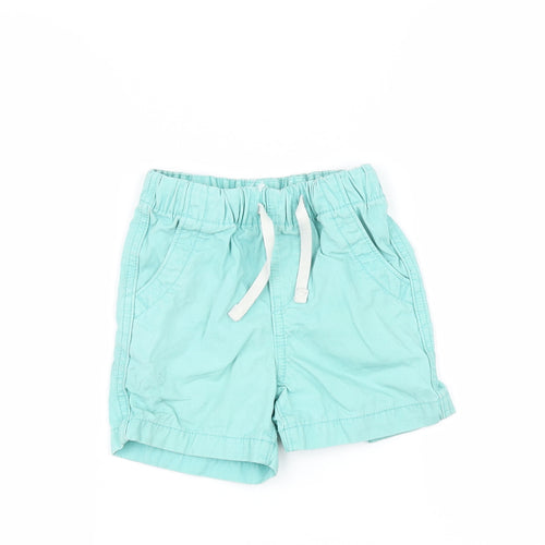Gap Baby Green  Denim Cropped Trousers Size 12-18 Months