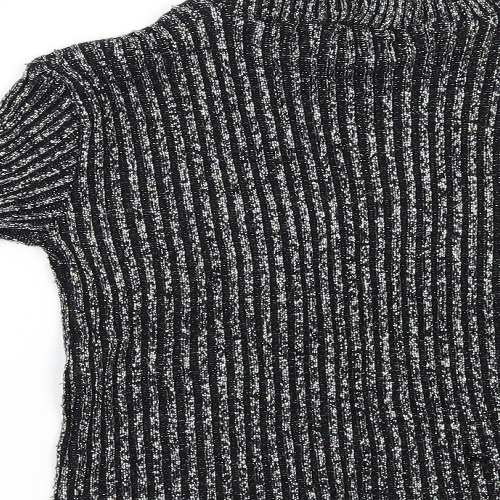 embrace Girls Black   Pullover Jumper Size 11-12 Years