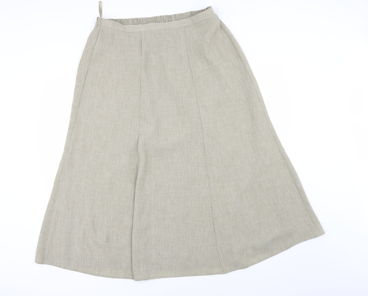 Nightingales Womens Beige   A-Line Skirt Size 16