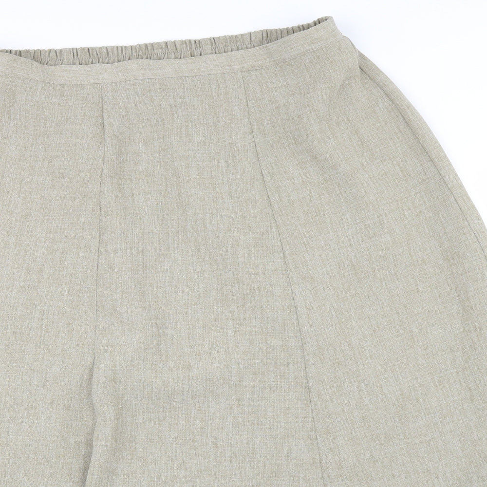 Nightingales Womens Beige   A-Line Skirt Size 16