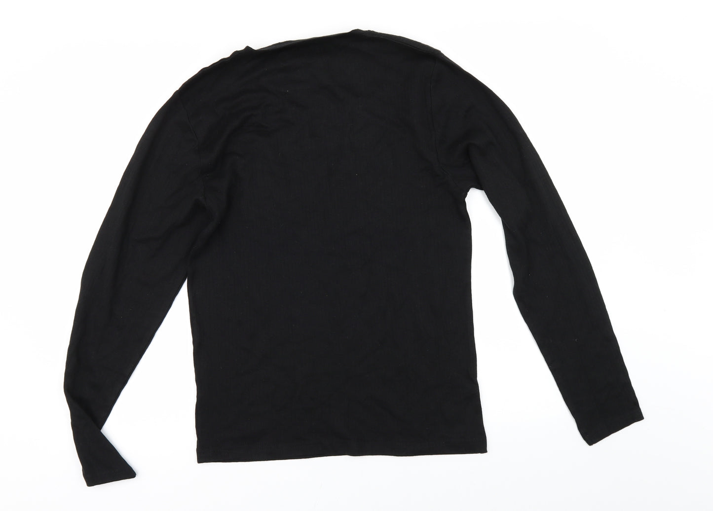 Urban Sprirt Womens Black   Basic T-Shirt Size M