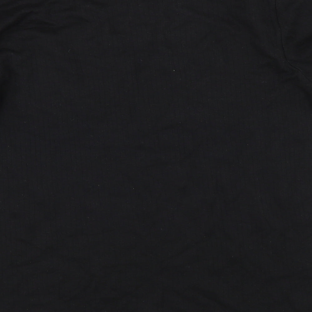 Urban Sprirt Womens Black   Basic T-Shirt Size M