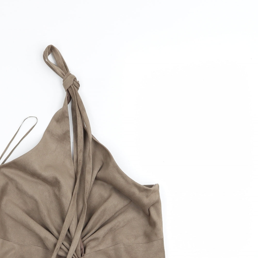 NEXT Womens Brown   Basic Tank Size 12