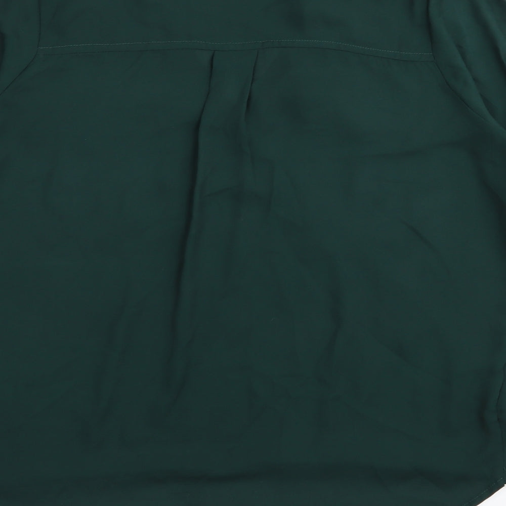 Select Womens Green   Basic Blouse Size 12