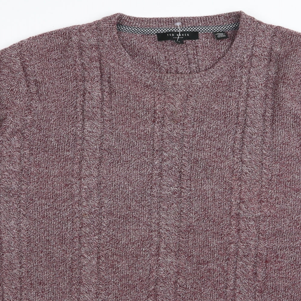Ted Baker Mens Red   Pullover Jumper Size 2XL