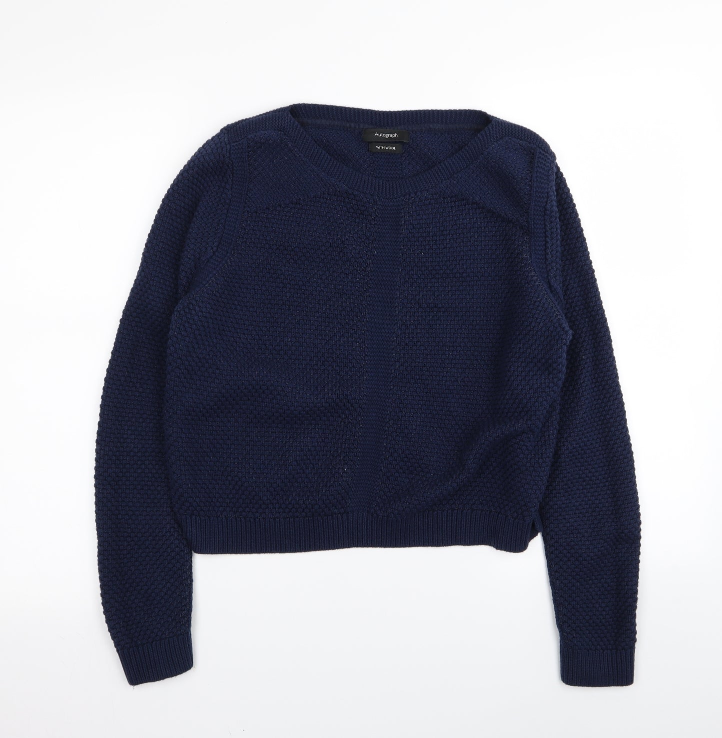 Autograph Womens Blue   Pullover Jumper Size 14