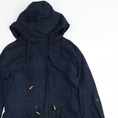 denim and co Womens Blue   Jacket Coat Size 8