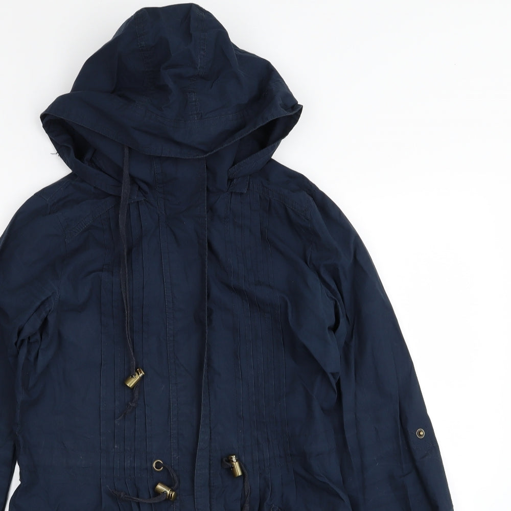 denim and co Womens Blue   Jacket Coat Size 8