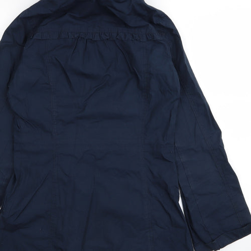denim and co Womens Blue   Jacket Coat Size 8