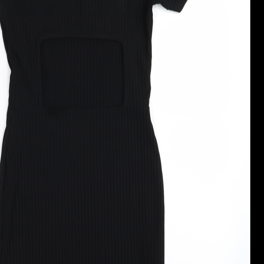 Topshop Womens Black   A-Line  Size 6