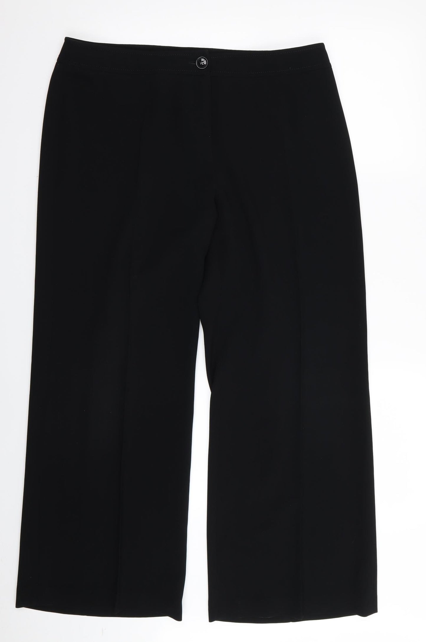 Wallis Womens Black   Trousers  Size 14 L29 in