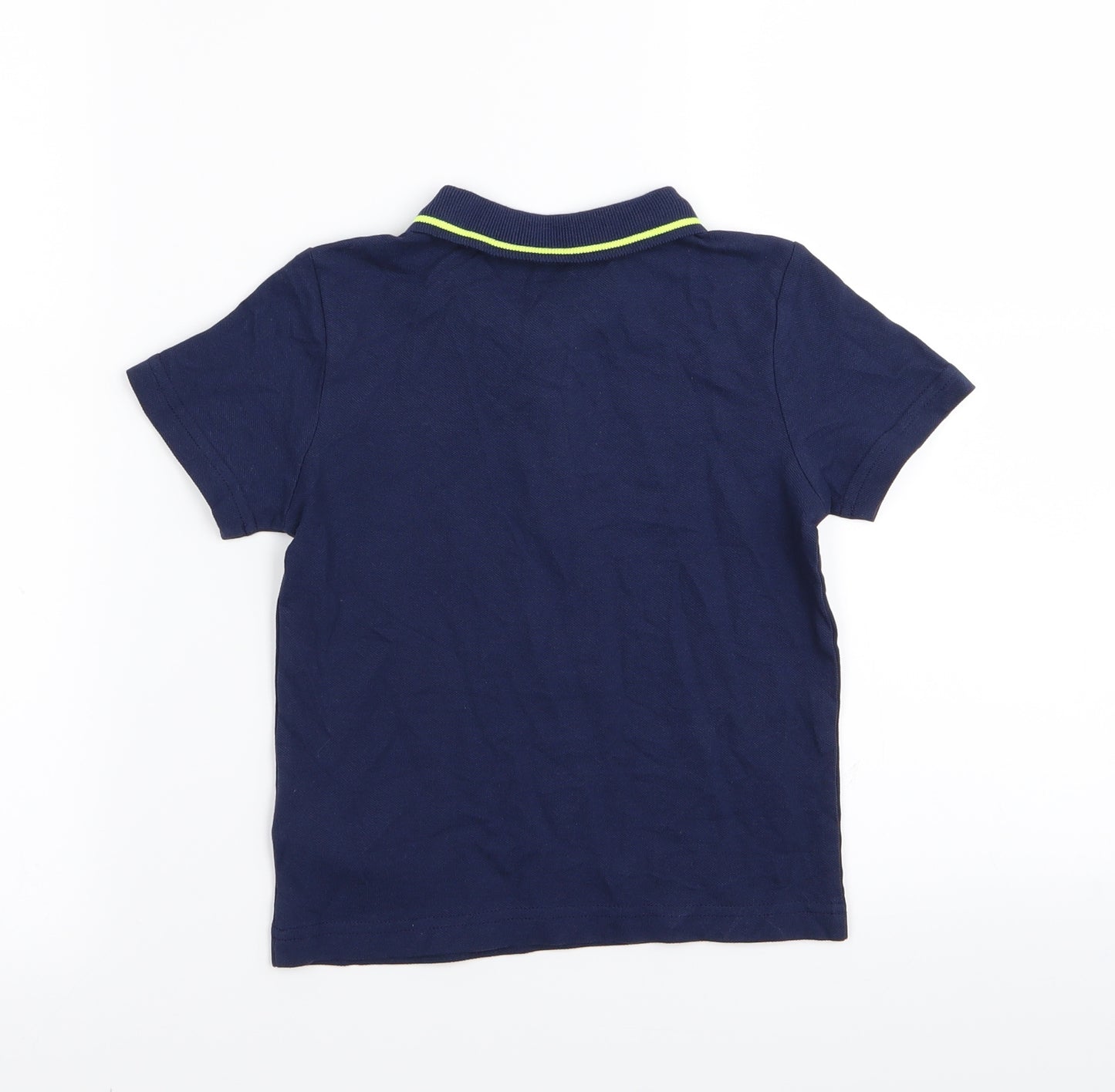 F&F Boys Blue   Basic Polo Size 2-3 Years