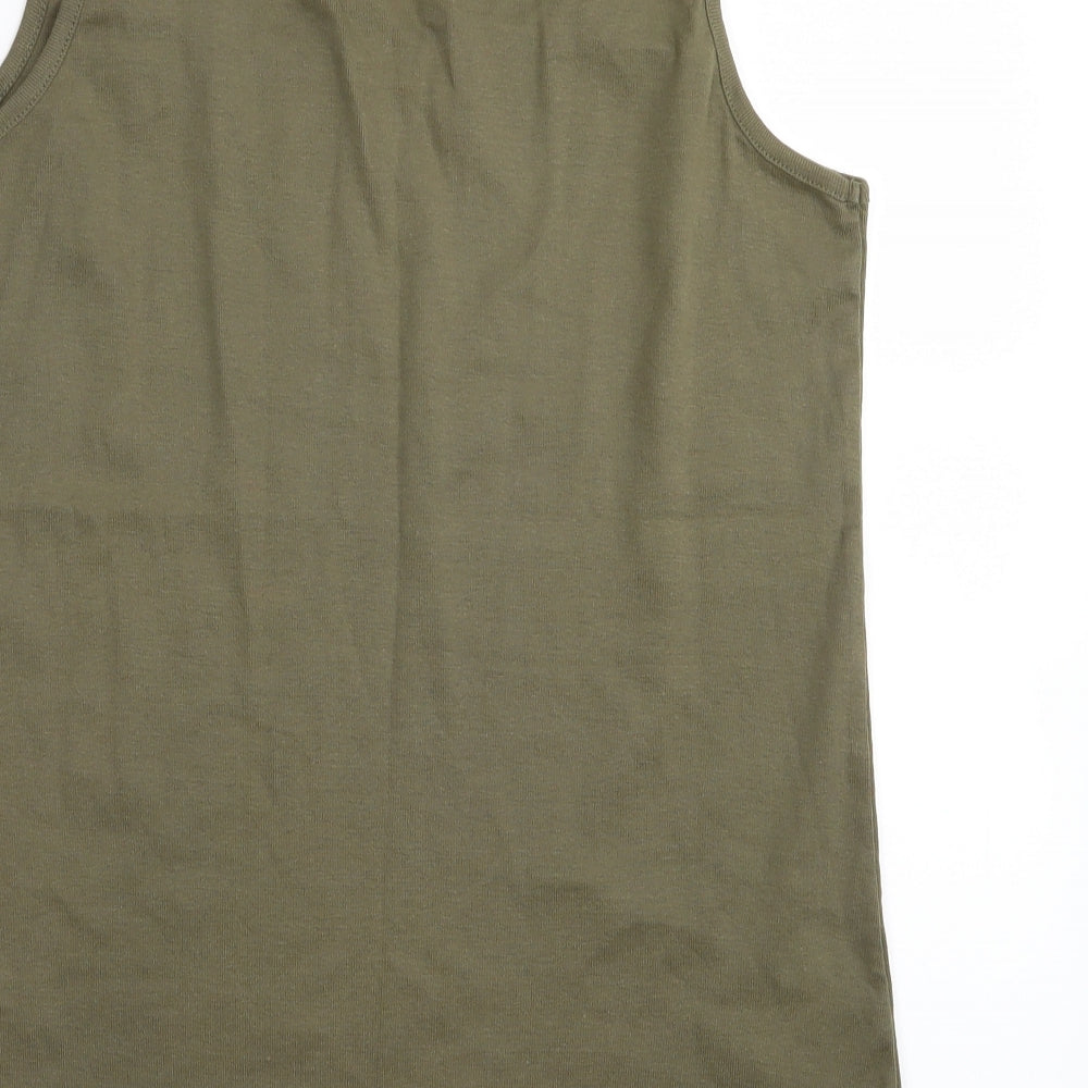 capsule Womens Green   Basic Tank Size 16