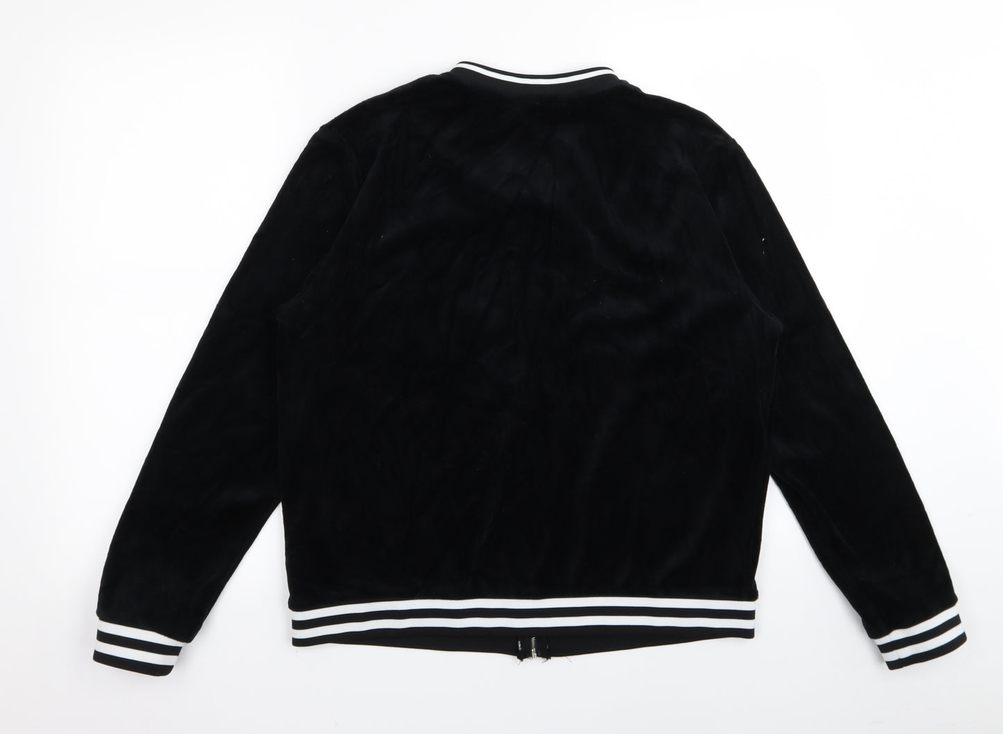 Dorothy Perkins Womens Black   Full Zip Jumper Size 16