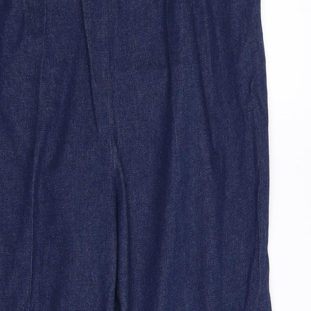Damart Womens Blue   Jegging Leggings Size 16 L26 in - Stretch waistband