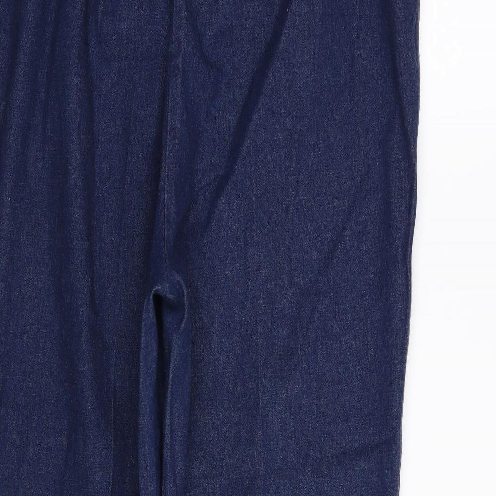 Damart Womens Blue   Jegging Leggings Size 16 L26 in - Stretch waistband