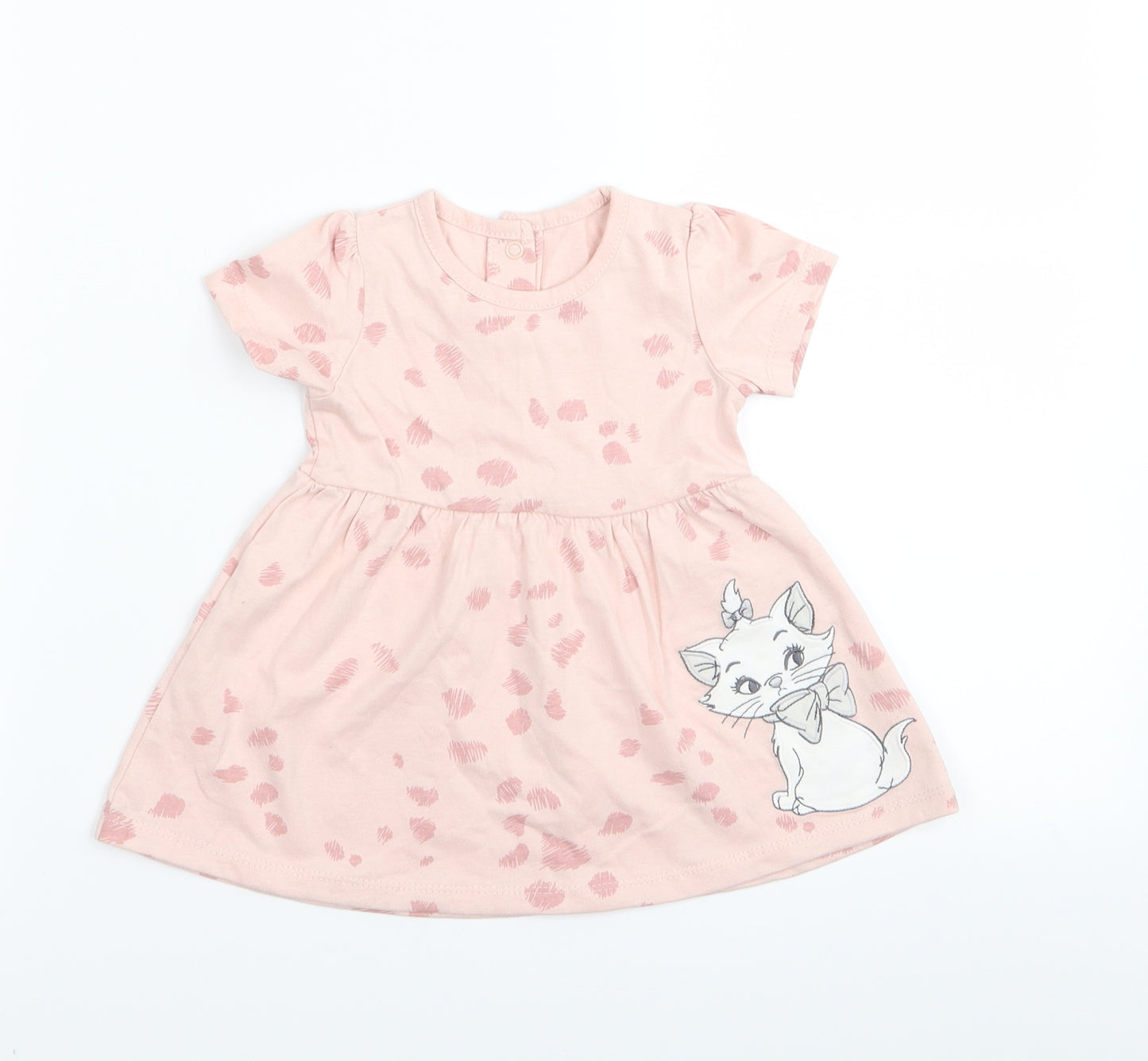 Disney Baby Girls Pink   Fit & Flare  Size 3-6 Months
