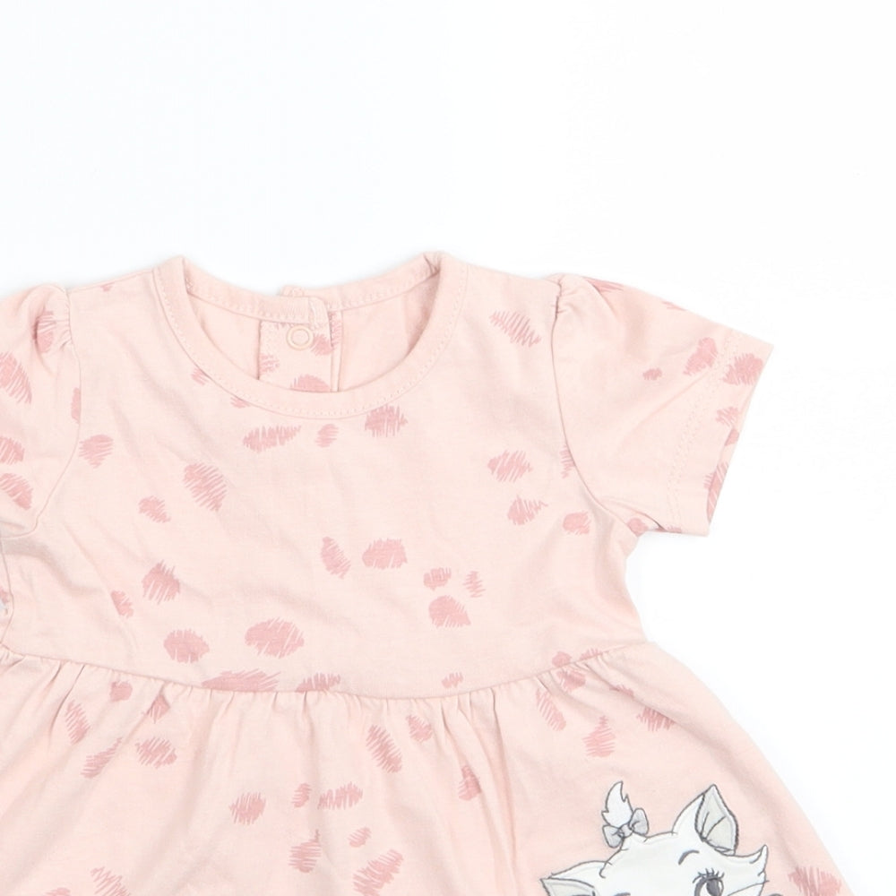 Disney Baby Girls Pink   Fit & Flare  Size 3-6 Months