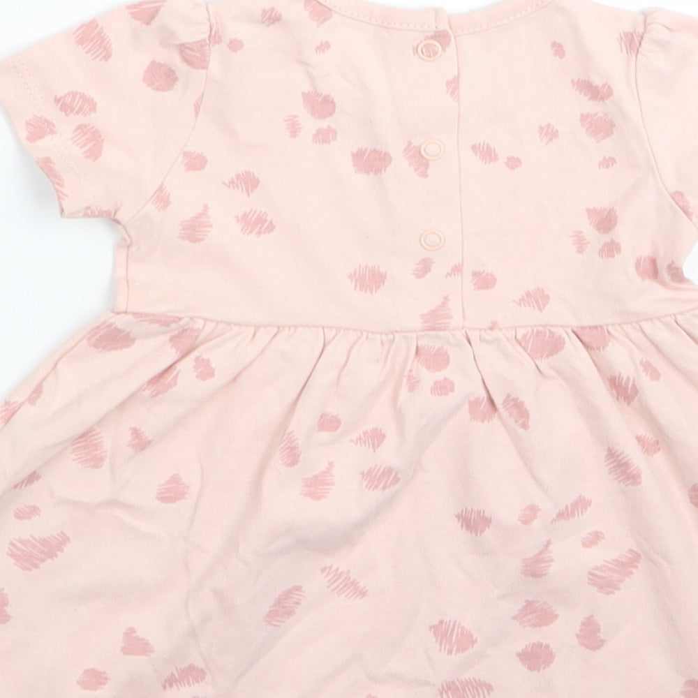Disney Baby Girls Pink   Fit & Flare  Size 3-6 Months