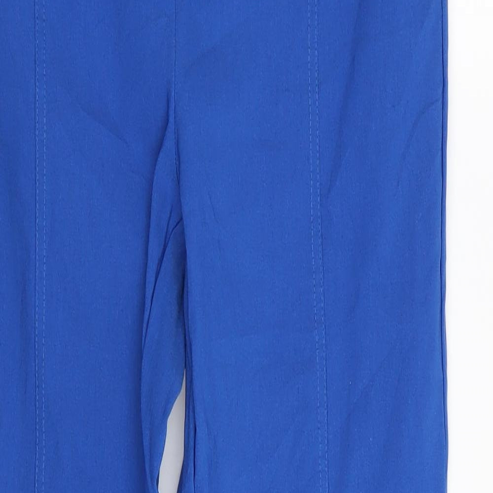 Emeliax Womens Blue   Trousers  Size 14 L29 in