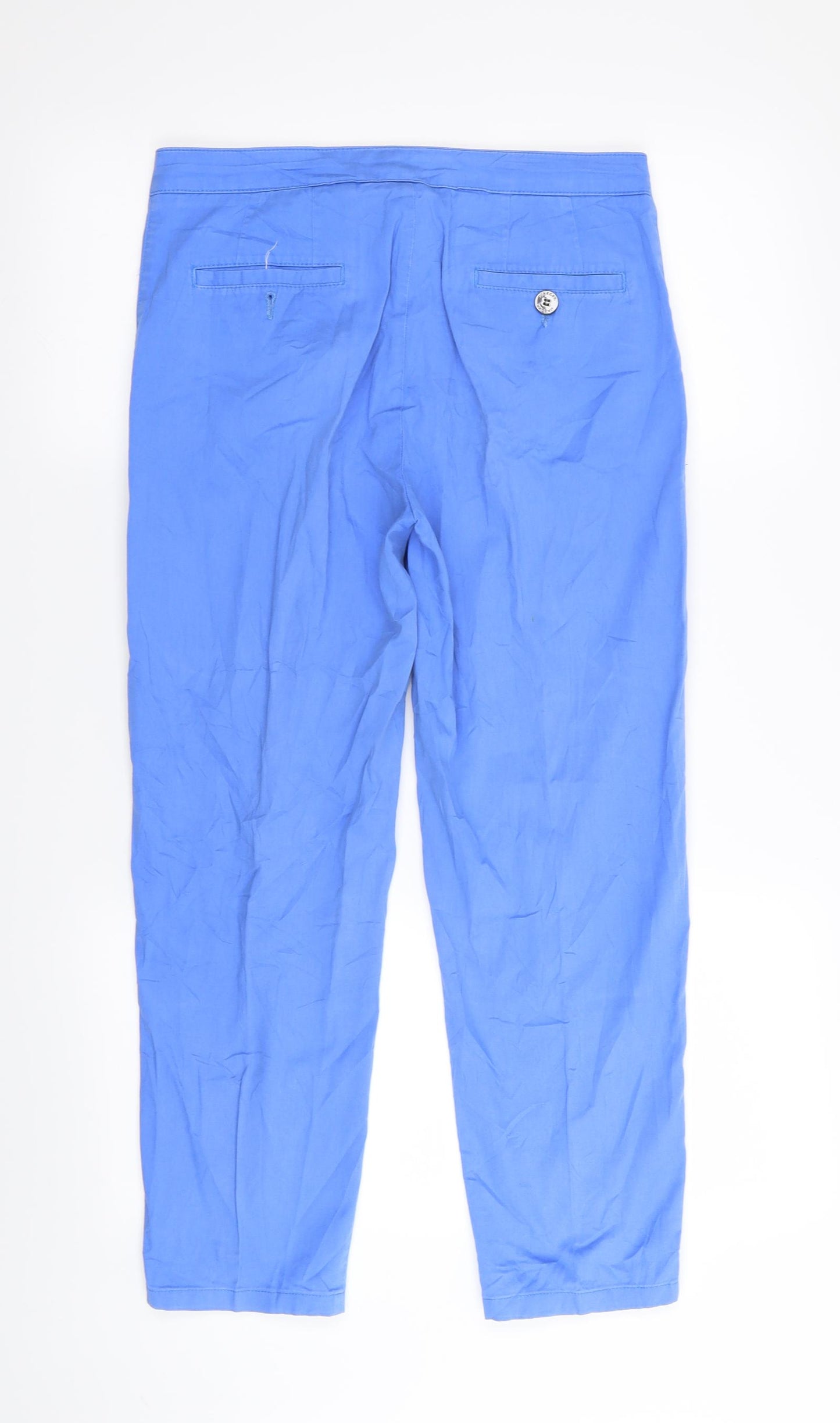 Jaeger  Womens Blue   Trousers  Size 8 L25 in