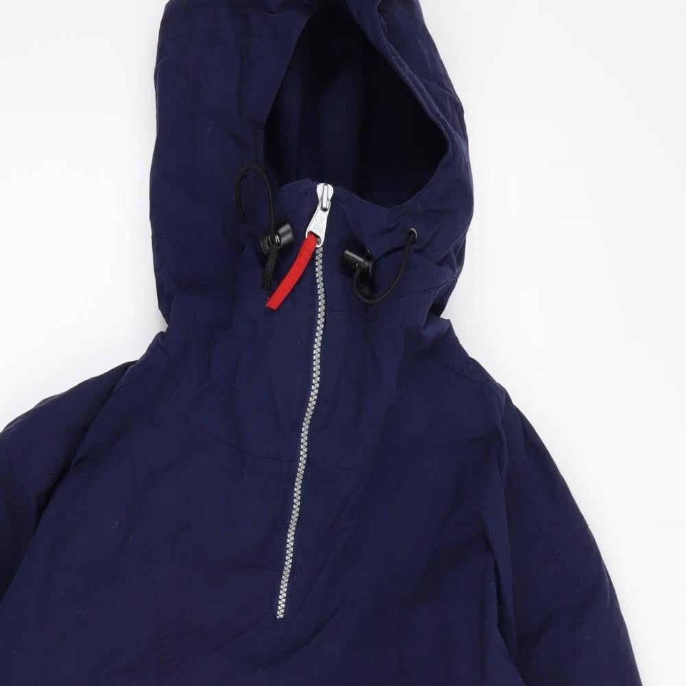 White Stuff Mens Blue   Overcoat Coat Size L