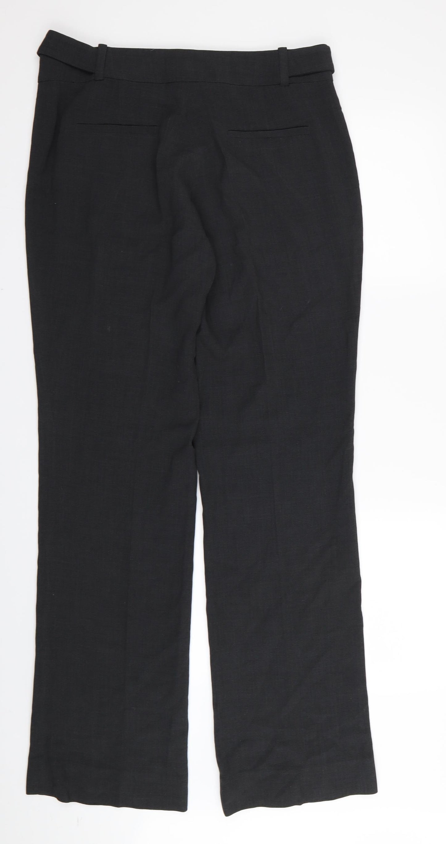 Jigsaw Womens Grey   Trousers  Size 12 L33 in
