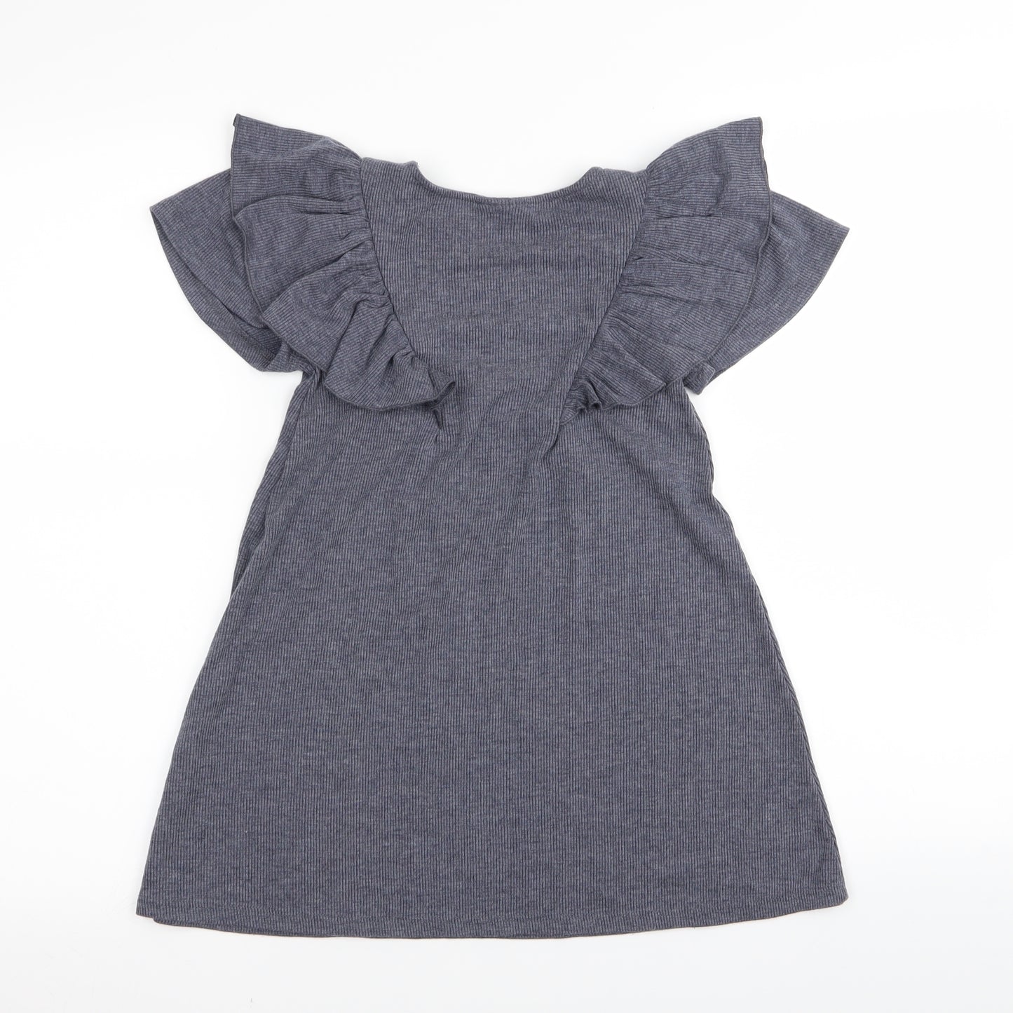 NEXT Girls Grey   Fit & Flare  Size 6 Years