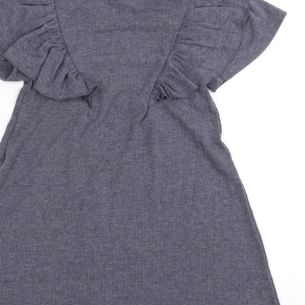 NEXT Girls Grey   Fit & Flare  Size 6 Years