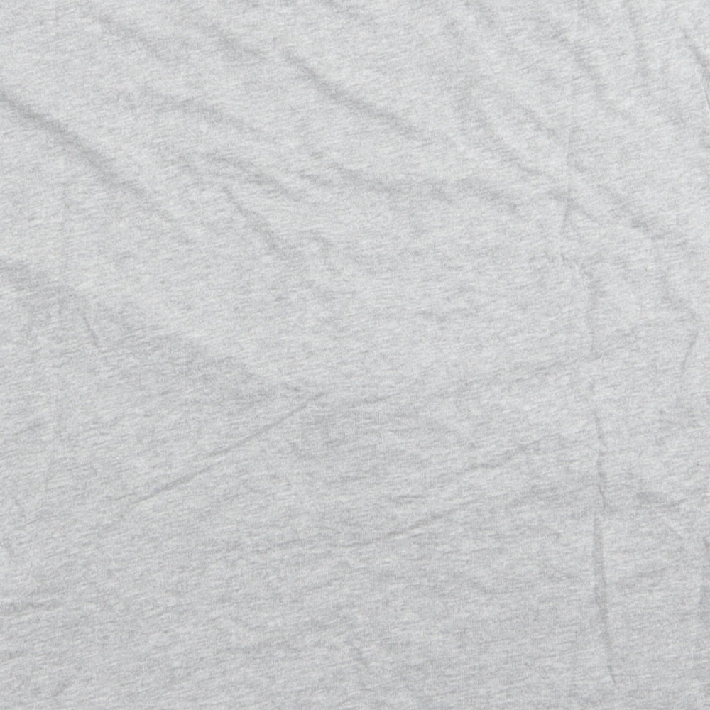 Phase Eight Womens Grey Floral  Basic T-Shirt Size 18