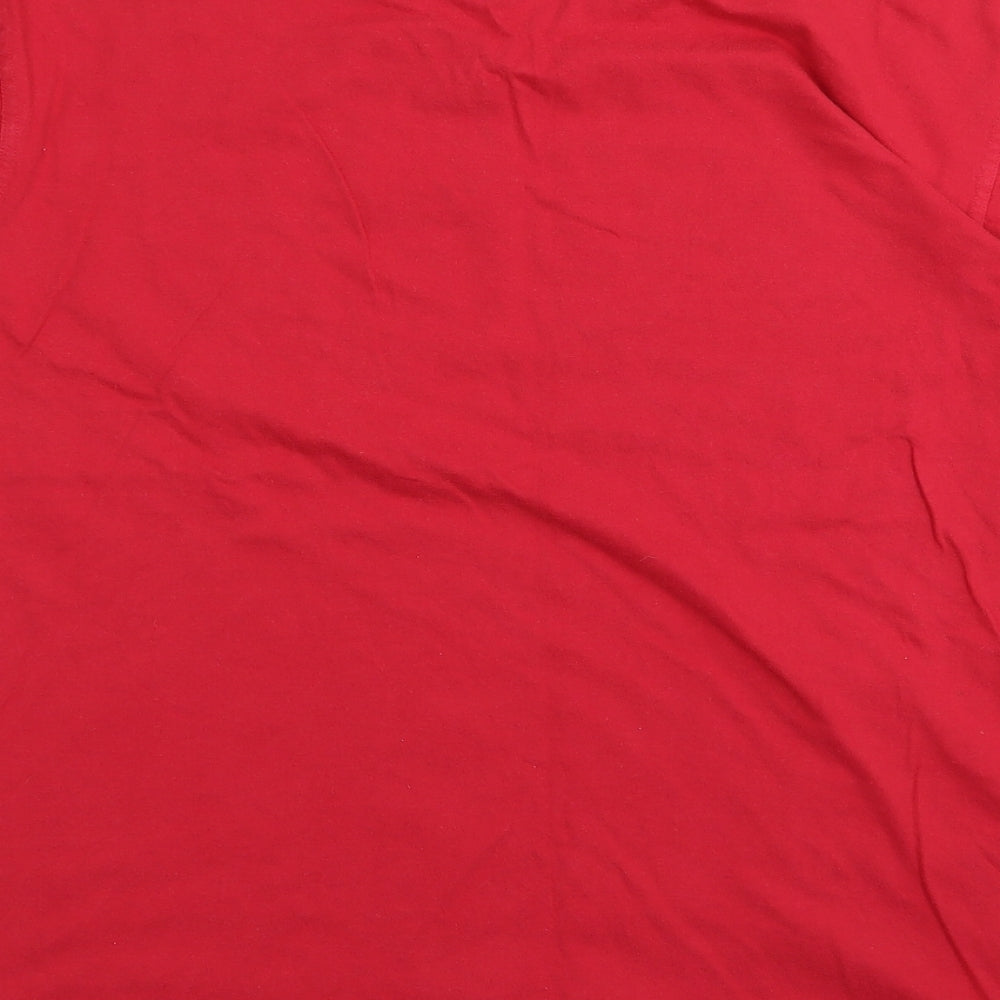 Russel Athletic Mens Red    T-Shirt Size M