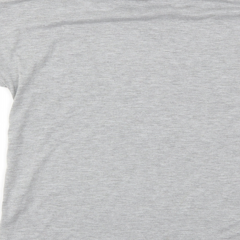 Very Girls Grey   Basic T-Shirt Size 9 Years