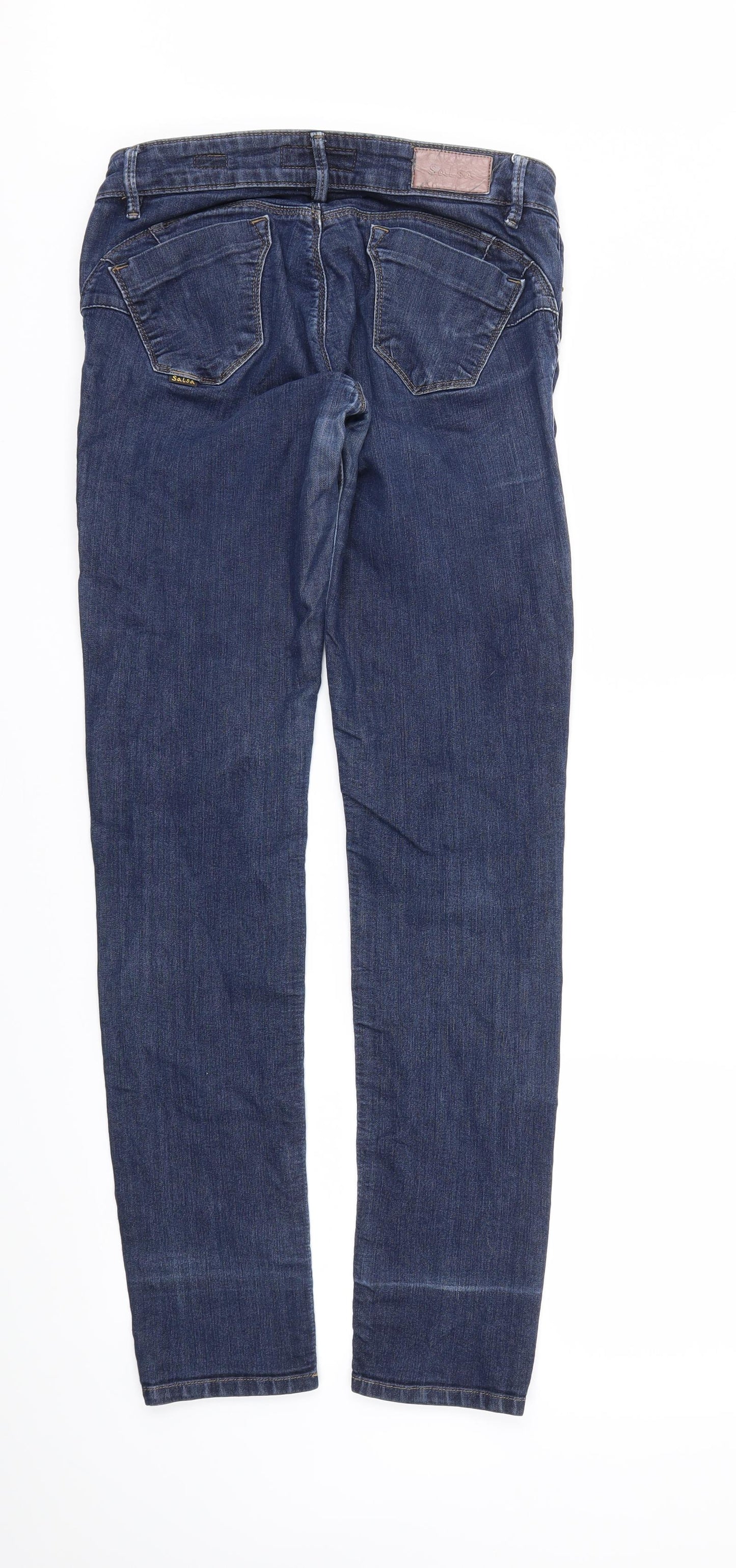 SALSA Womens Blue   Straight Jeans Size 30 L32 in