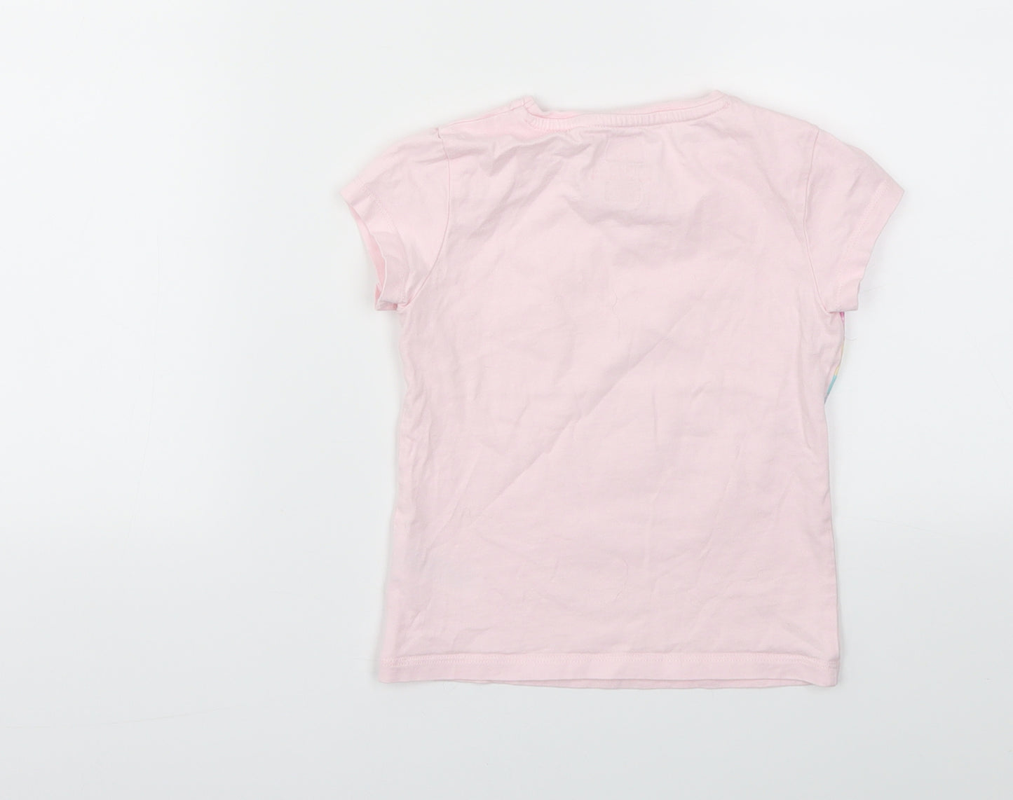 F&F Girls Pink   Basic T-Shirt Size 4-5 Years