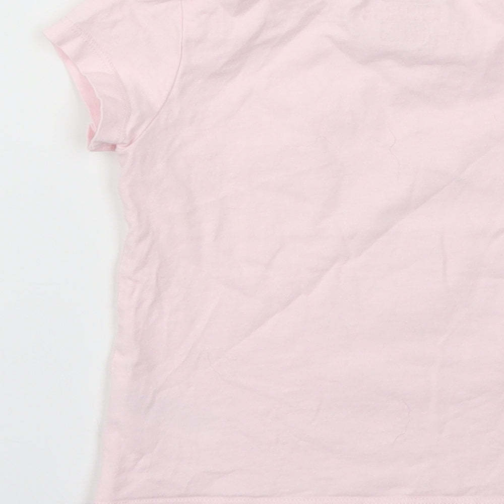 F&F Girls Pink   Basic T-Shirt Size 4-5 Years