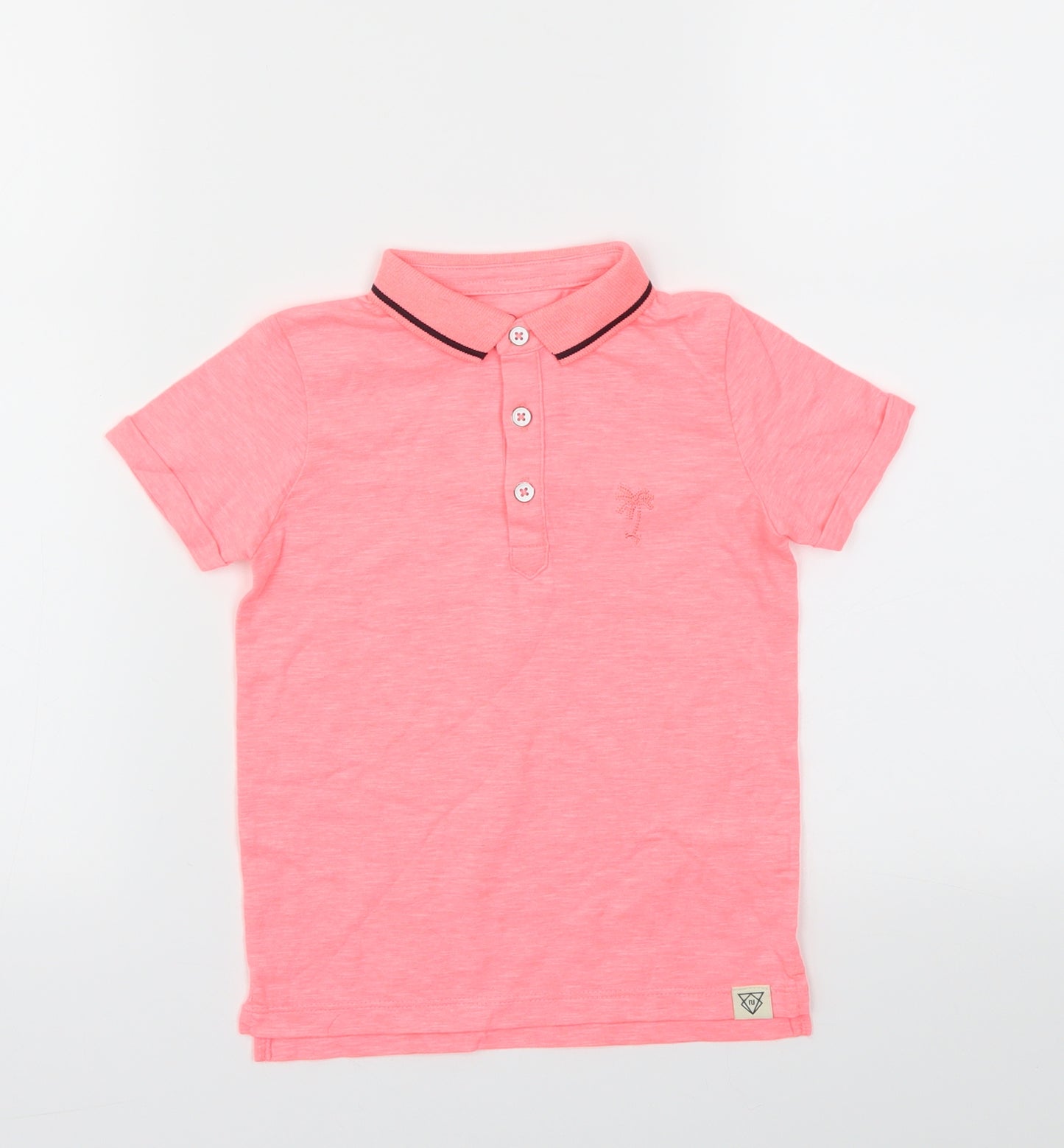 debanams Boys Pink   Basic T-Shirt Size 18-24 Months