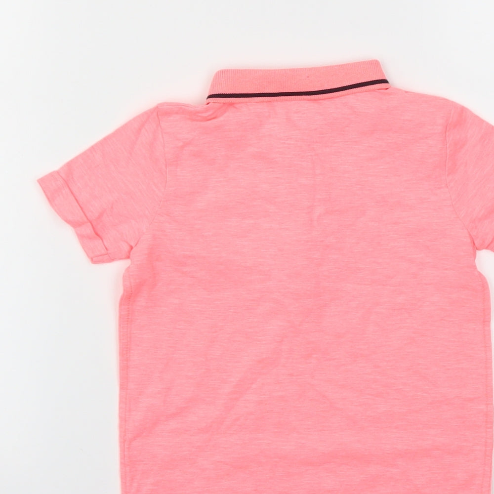 debanams Boys Pink   Basic T-Shirt Size 18-24 Months