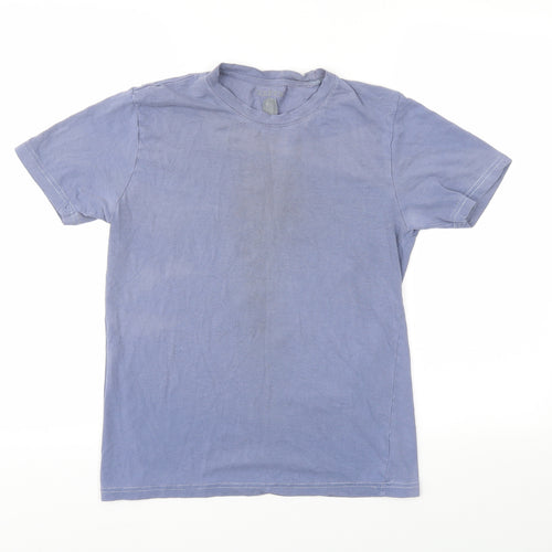 Boohoo MAN Mens Blue    T-Shirt Size M