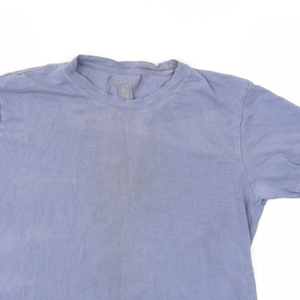 Boohoo MAN Mens Blue    T-Shirt Size M
