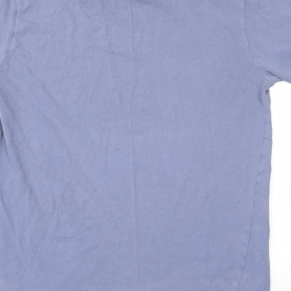 Boohoo MAN Mens Blue    T-Shirt Size M