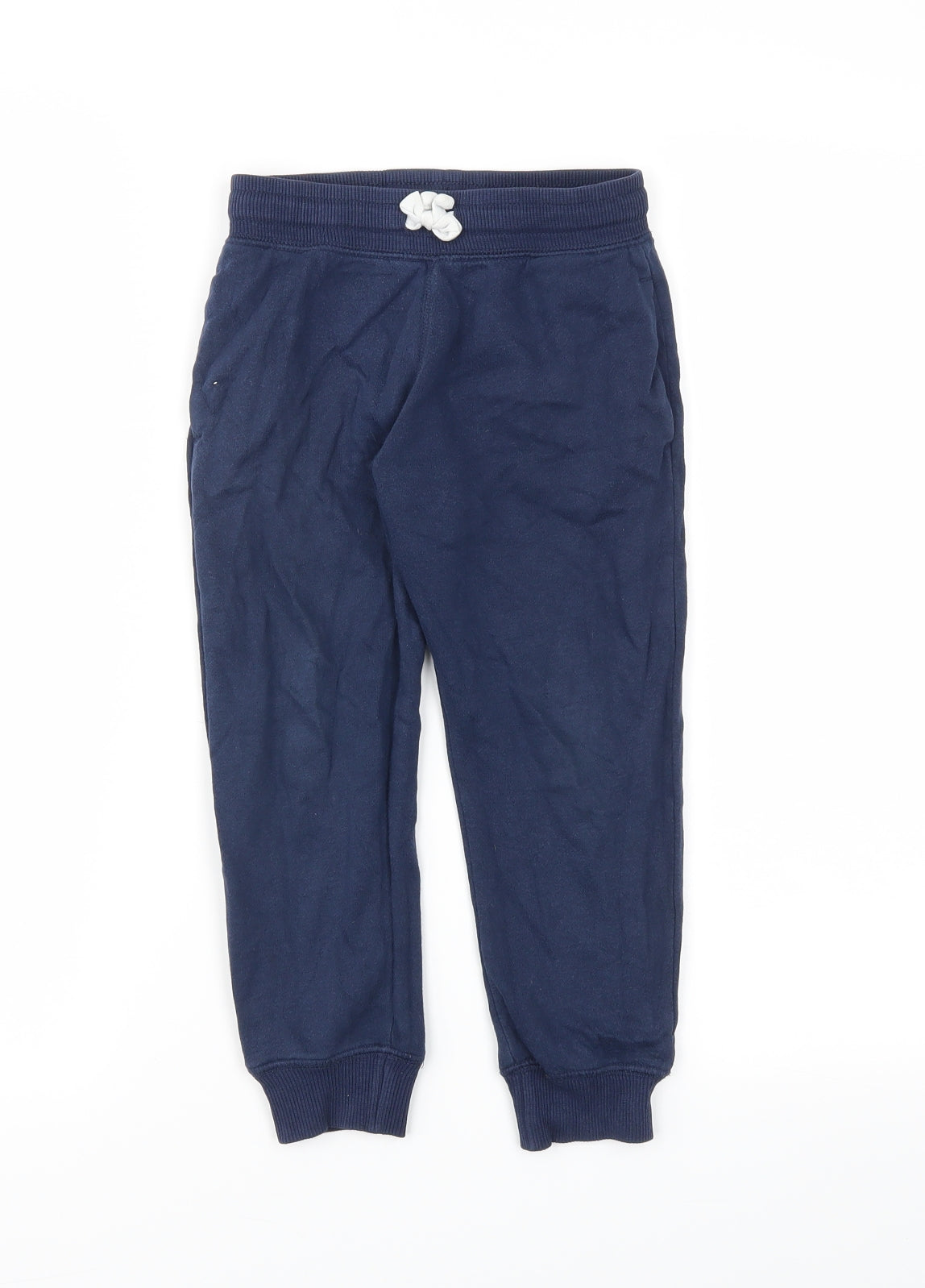 H&M Boys Blue   Jogger Trousers Size 4-5 Years