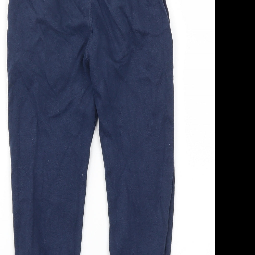H&M Boys Blue   Jogger Trousers Size 4-5 Years