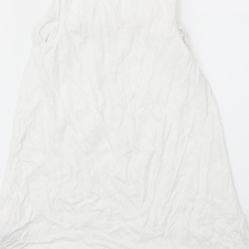 Primark Girls White   Fit & Flare  Size 7-8 Years
