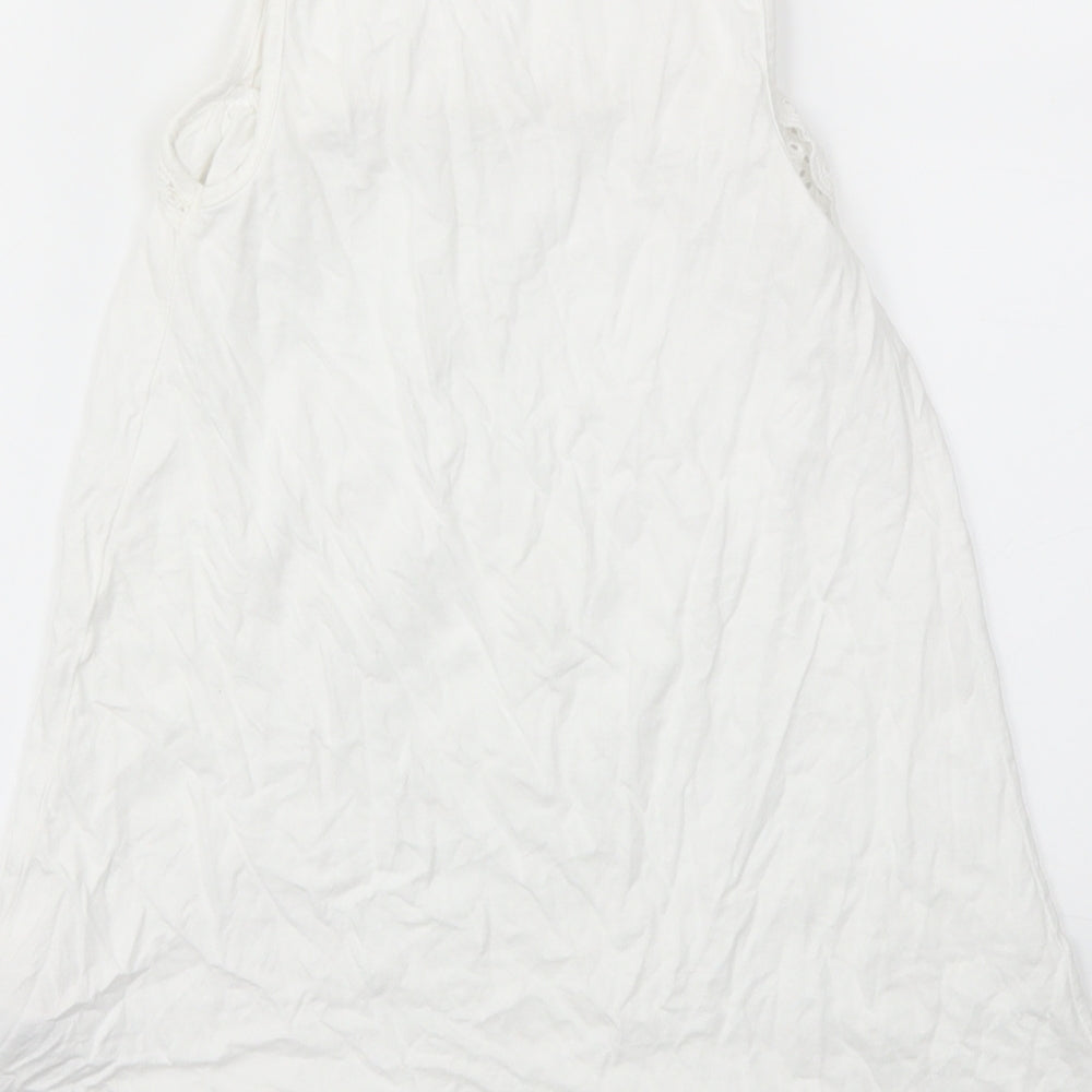 Primark Girls White   Fit & Flare  Size 7-8 Years
