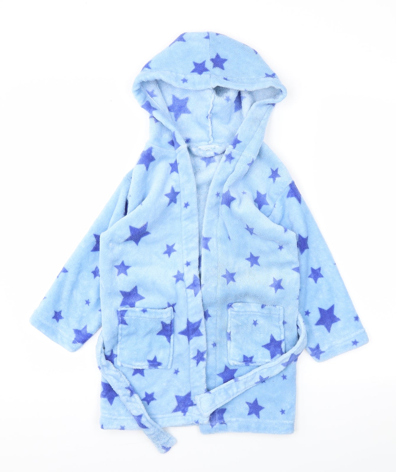 PUREKIDS Boys Blue Argyle/Diamond   Gown Size 3-4 Years