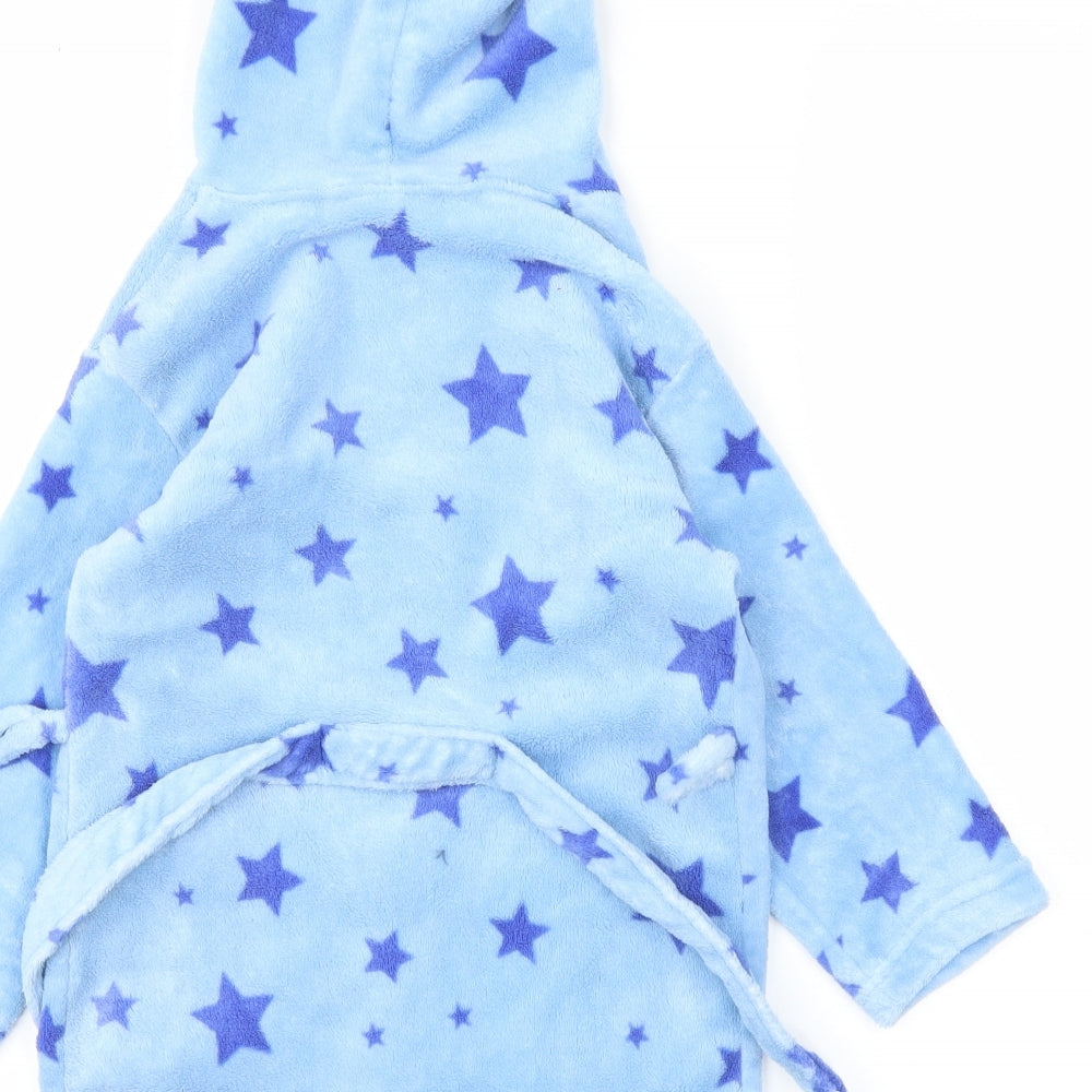 PUREKIDS Boys Blue Argyle/Diamond   Gown Size 3-4 Years