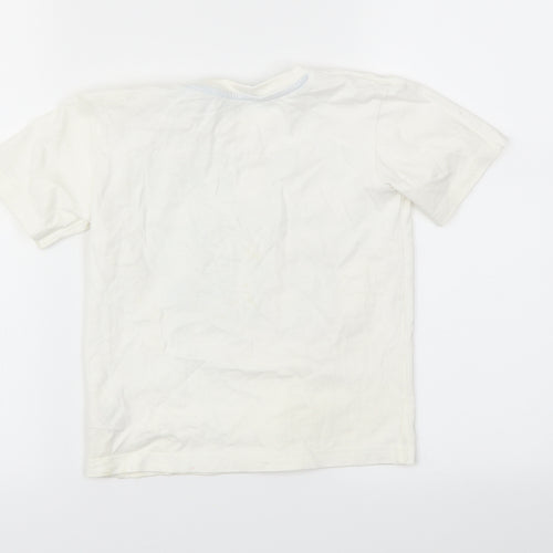 Matalan Boys White   Basic T-Shirt Size 4-5 Years
